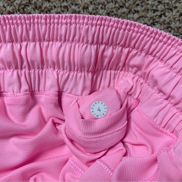 NWOT Lululemon Hotty Hot & Speed Up Shorts sz4 2.5" *MIAMI PINK - Picture 6 of 12